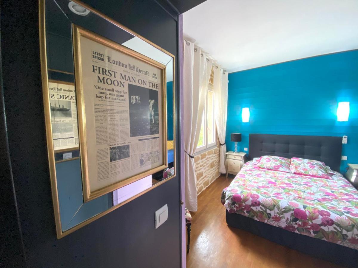 O Clair De Lune Au Coeur De Sarlat - Chambres Climatisees - Parking Prive - Piscine Chauffee - Spa Et Massages Екстериор снимка